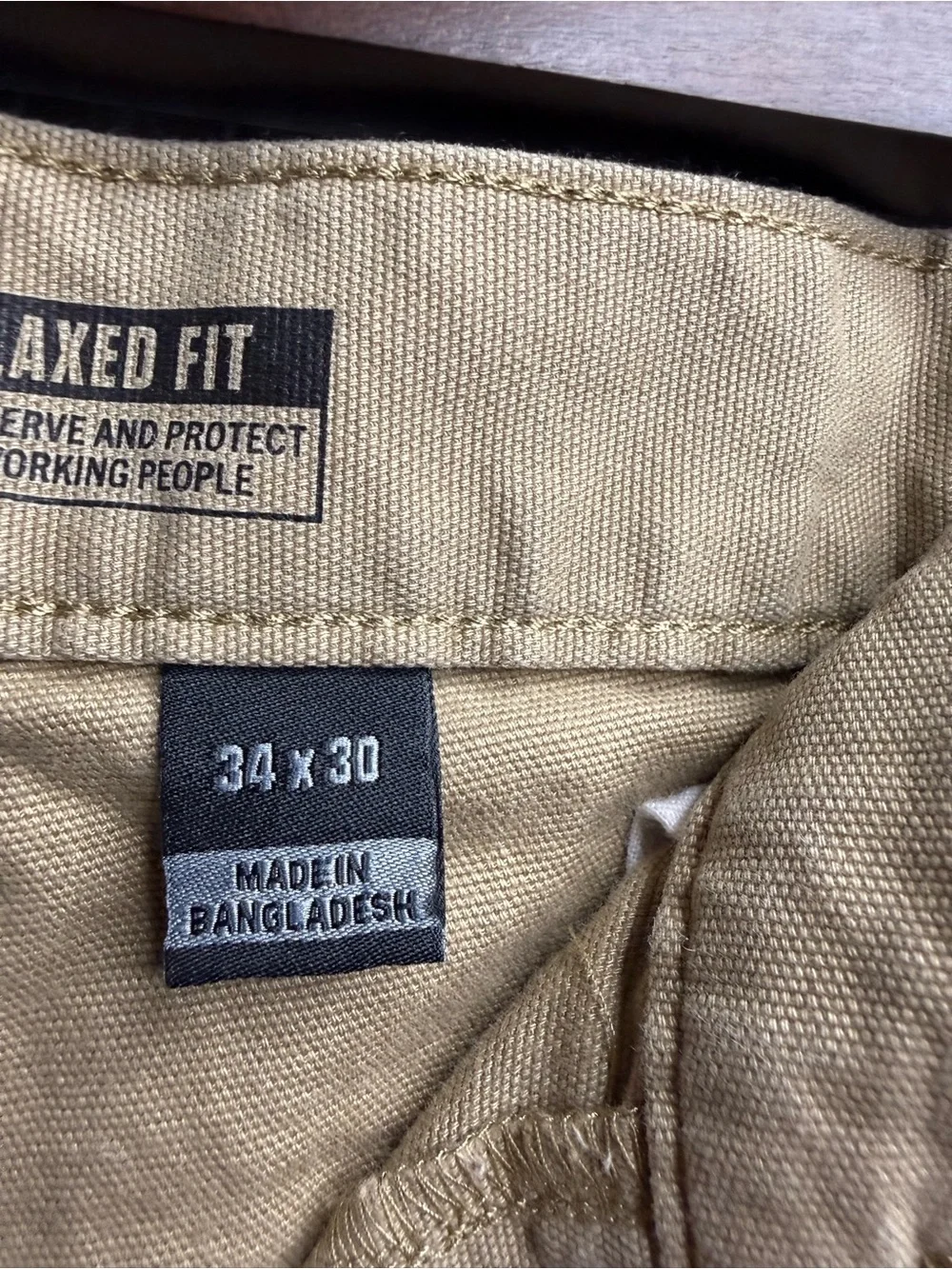 Carhartt Men's carpenter 34x30 work pants